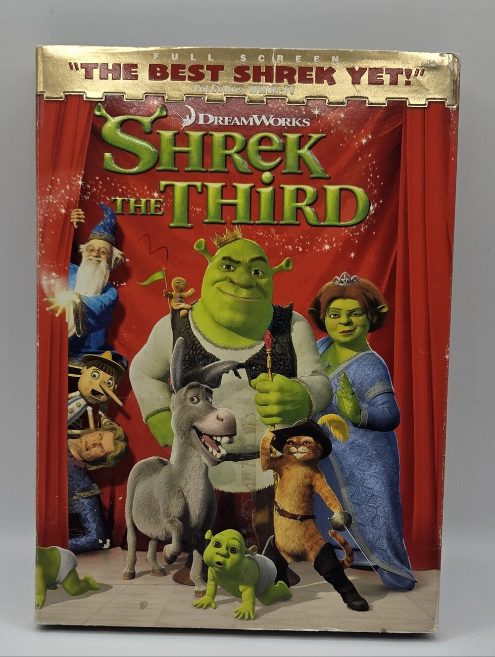 DreamWorks Shrek the Third DVD (2007) Full Screen Edition with Slipcover